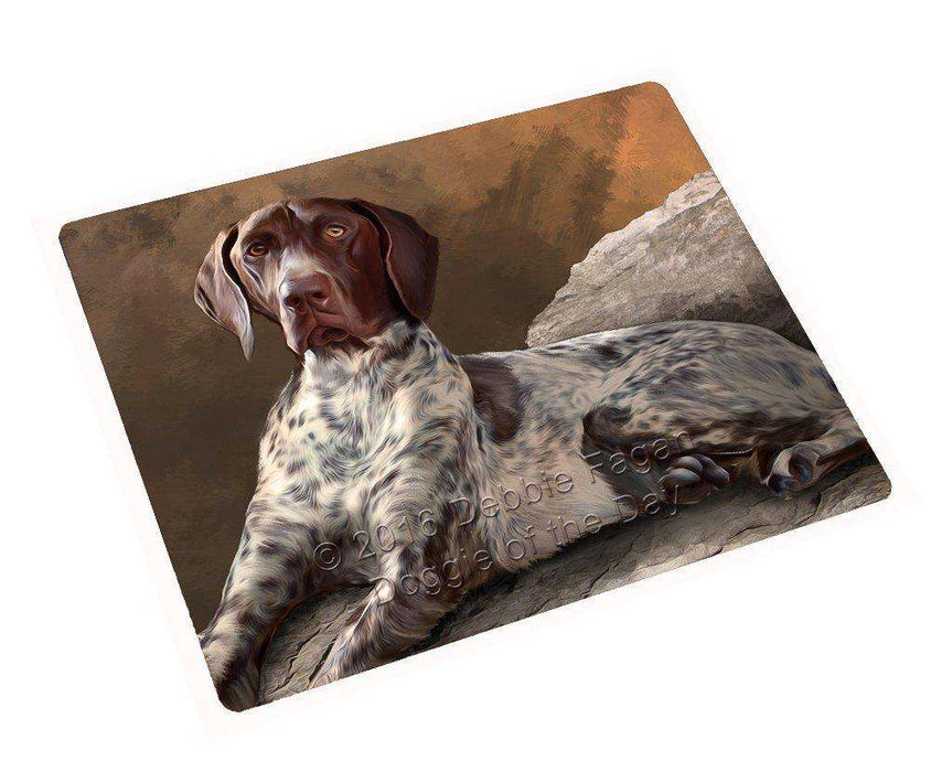 Coonhound Dog Tempered Cutting Board