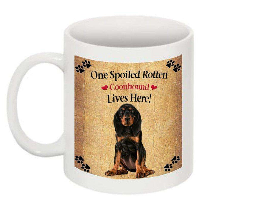 Coonhound Spoiled Rotten Dog Mug