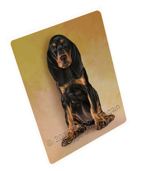 Coonhounds Dog Art Portrait Print Woven Throw Sherpa Plush Fleece Blanket D151