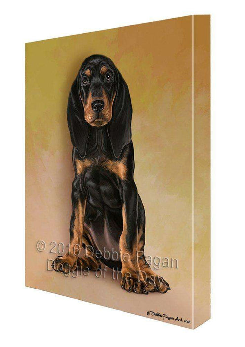 Coonhounds Dog Canvas Wall Art