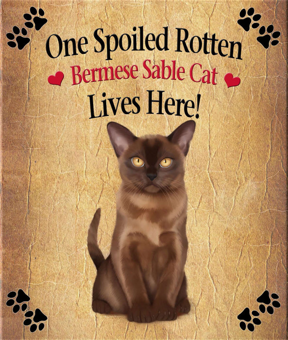 Spoiled Rotten Dog or Cat Magnet Over 100 Breeds Available