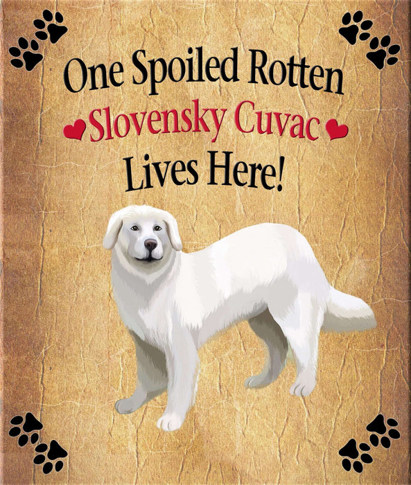 Spoiled Rotten Dog or Cat Magnet Over 100 Breeds Available