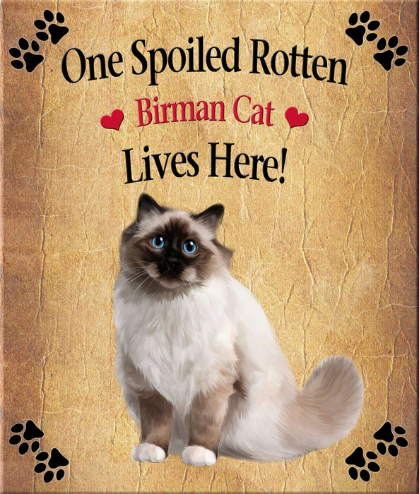 Spoiled Rotten Dog or Cat Magnet Over 100 Breeds Available