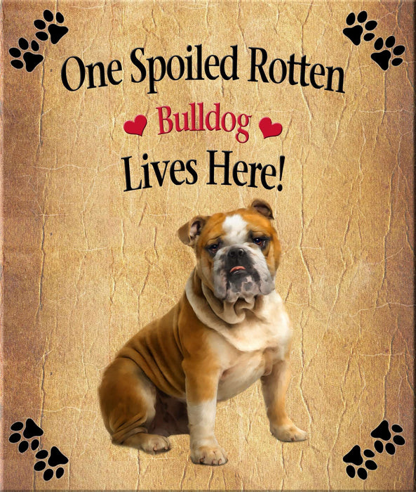 Spoiled Rotten Dog or Cat Magnet Over 100 Breeds Available