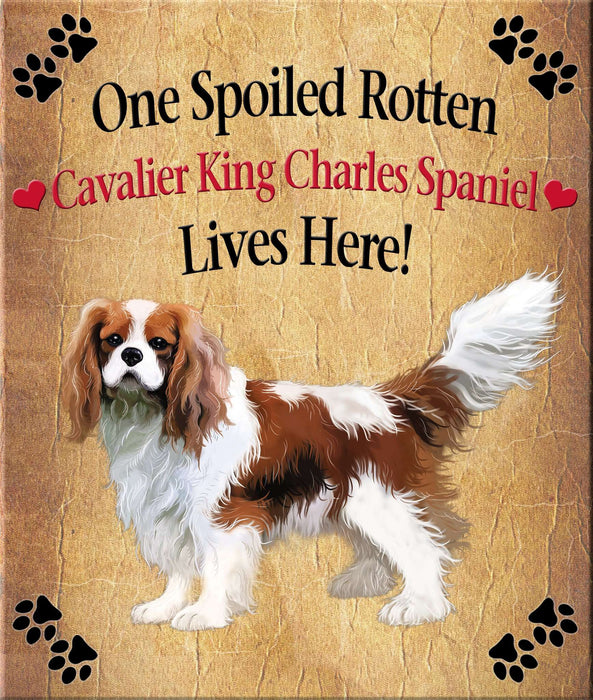 Spoiled Rotten Dog or Cat Magnet Over 100 Breeds Available