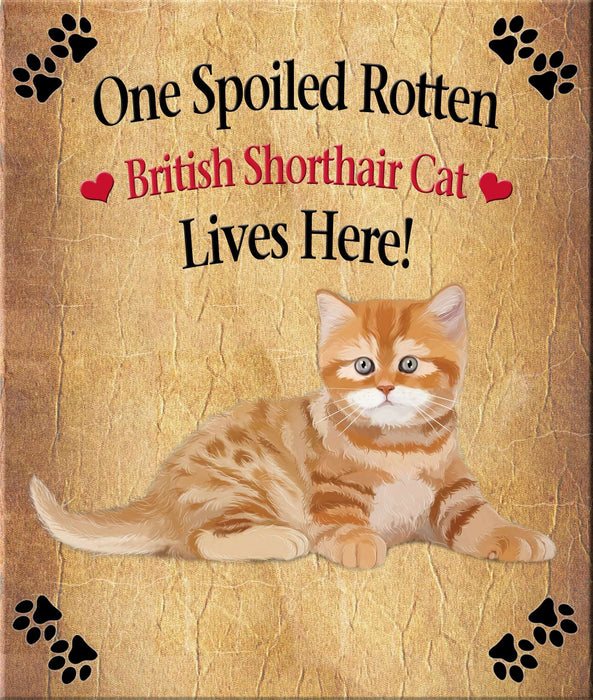 Spoiled Rotten Dog or Cat Magnet Over 100 Breeds Available