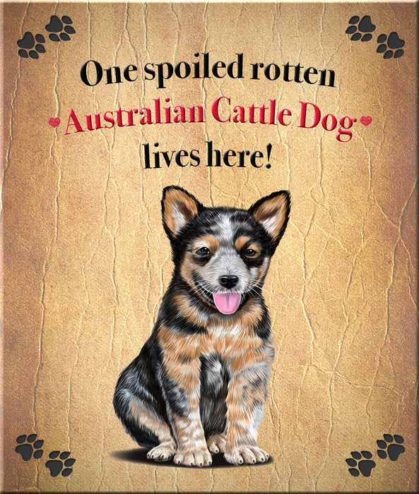 Spoiled Rotten Dog or Cat Magnet Over 100 Breeds Available