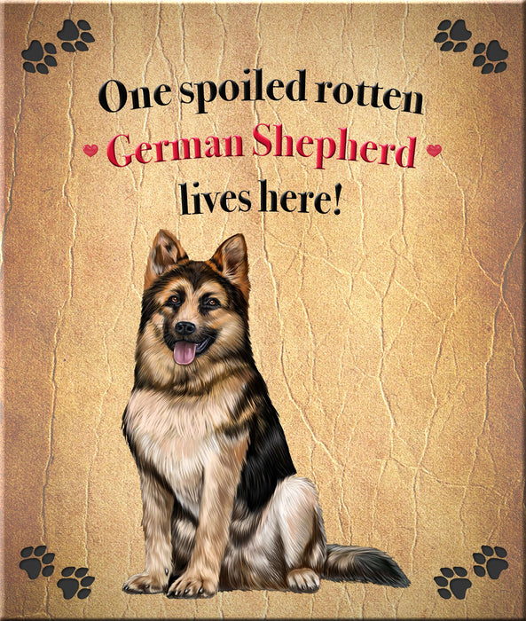 Spoiled Rotten Dog or Cat Magnet Over 100 Breeds Available
