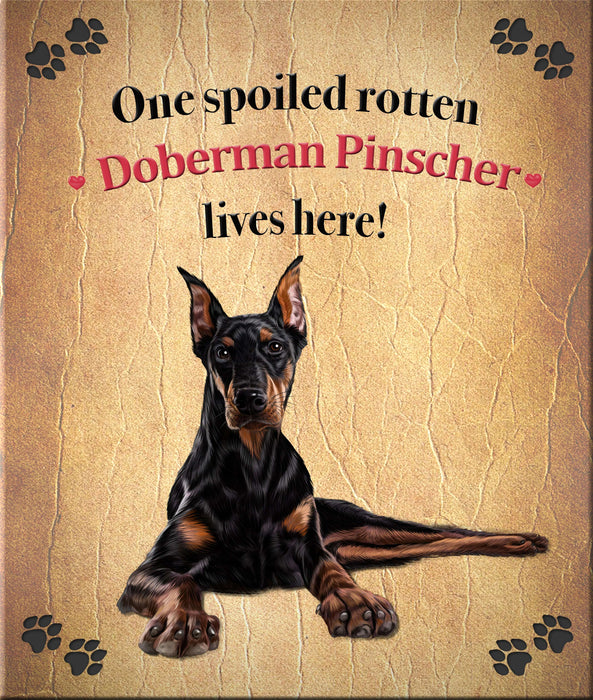 Spoiled Rotten Dog or Cat Magnet Over 100 Breeds Available
