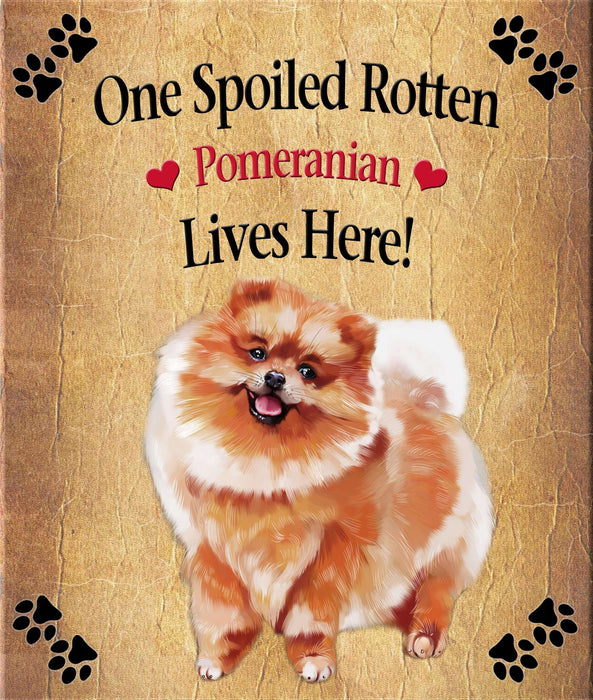 Spoiled Rotten Dog or Cat Magnet Over 100 Breeds Available