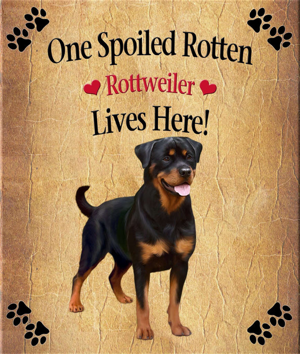 Spoiled Rotten Dog or Cat Magnet Over 100 Breeds Available