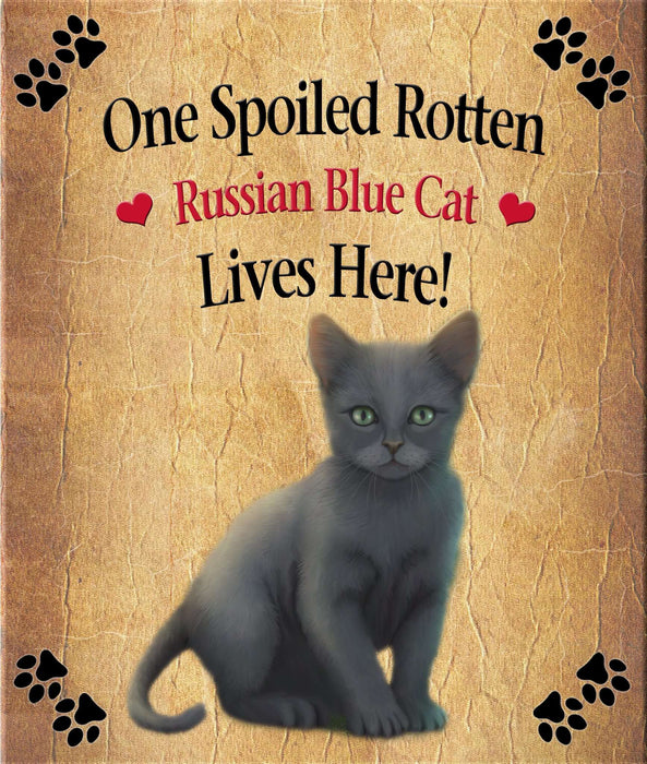 Spoiled Rotten Dog or Cat Magnet Over 100 Breeds Available