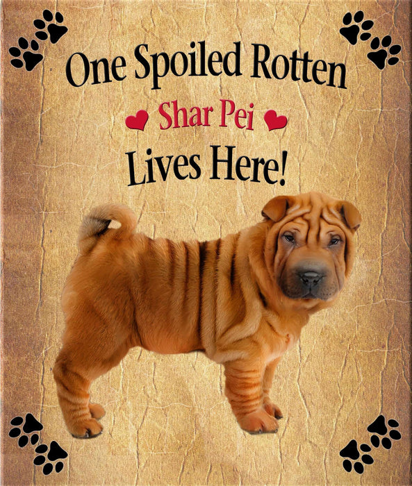 Spoiled Rotten Dog or Cat Magnet Over 100 Breeds Available
