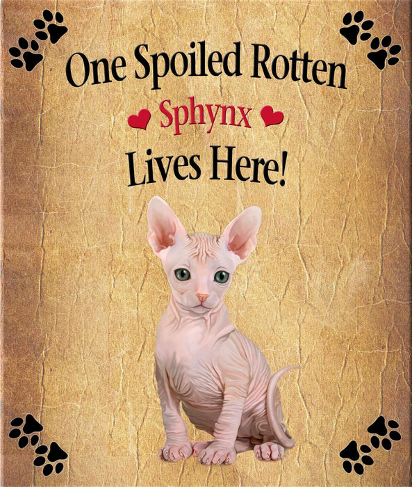 Spoiled Rotten Dog or Cat Magnet Over 100 Breeds Available