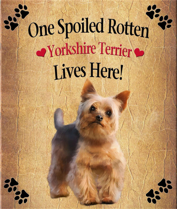 Spoiled Rotten Dog or Cat Magnet Over 100 Breeds Available