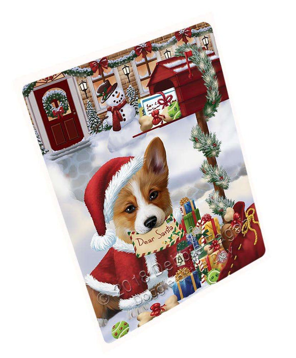 Corgi Dog Dear Santa Letter Christmas Holiday Mailbox Blanket BLNKT102405