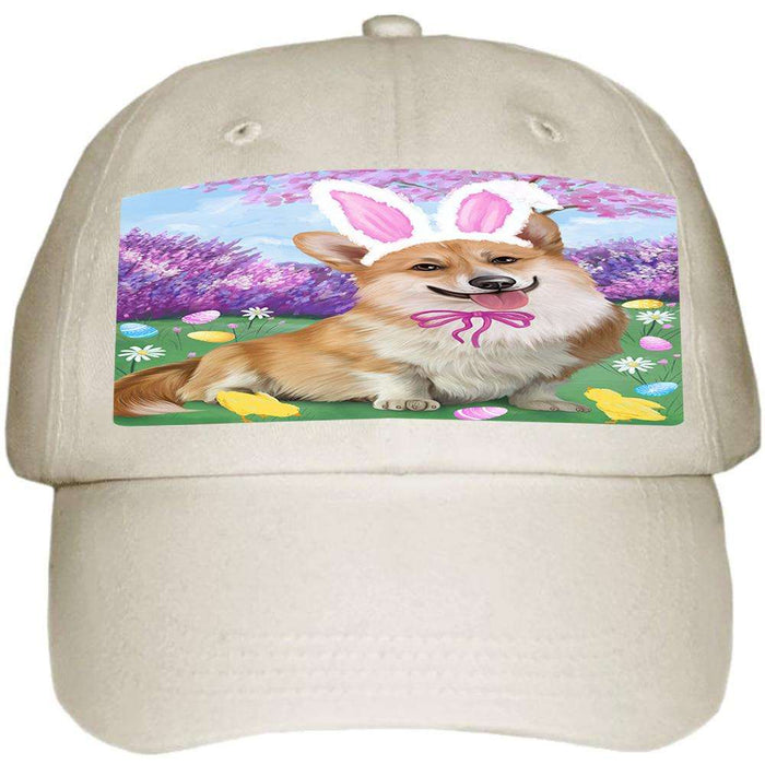 Corgi Dog Easter Holiday Ball Hat Cap HAT51072