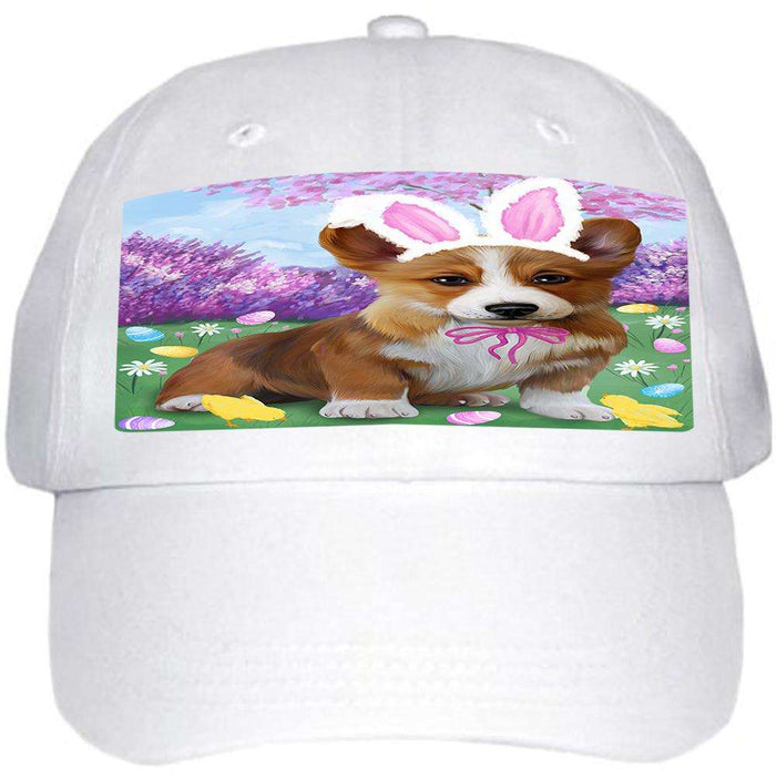 Corgi Dog Easter Holiday Ball Hat Cap HAT51078