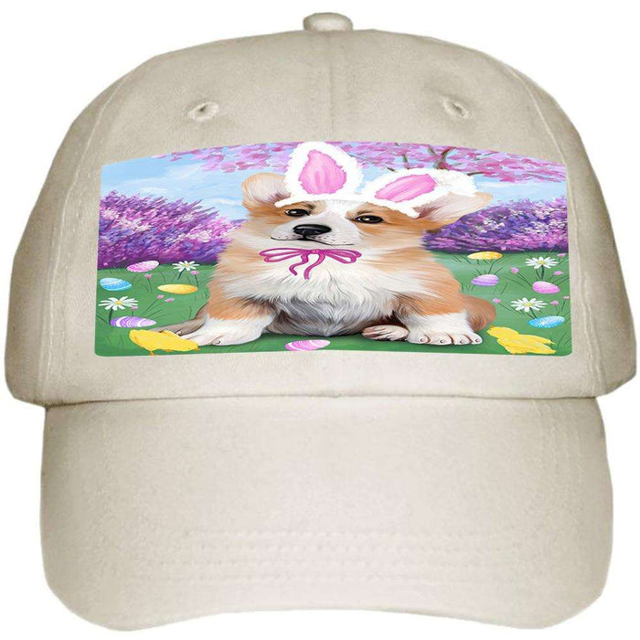 Corgi Dog Easter Holiday Ball Hat Cap HAT51081