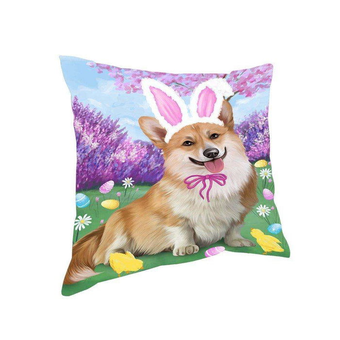 Corgi Dog Easter Holiday Pillow PIL52308
