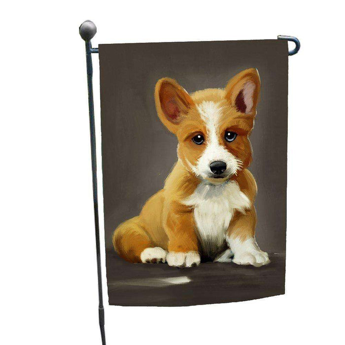 Corgi Dog Garden Flag