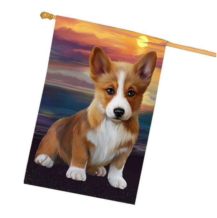 Corgi Dog House Flag HF330