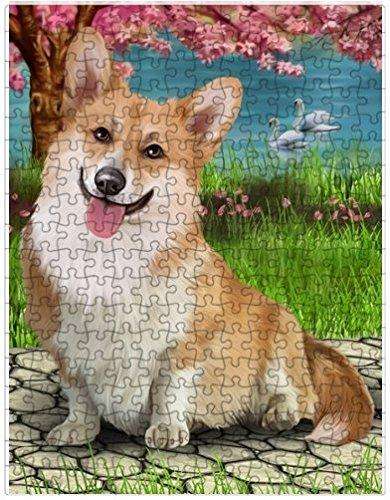 Corgi Dog Puzzle with Photo Tin D503
