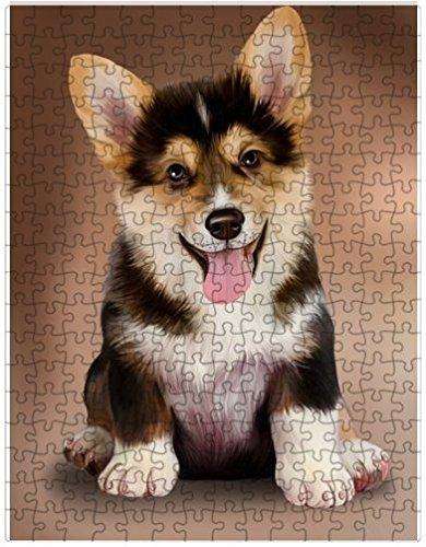 Corgi Dog Puzzle with Photo Tin D504
