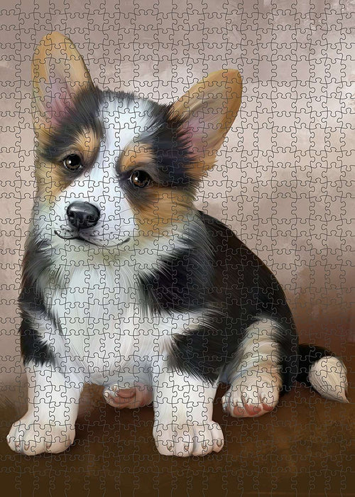 Corgi Dog Puzzle with Photo Tin PUZL1557