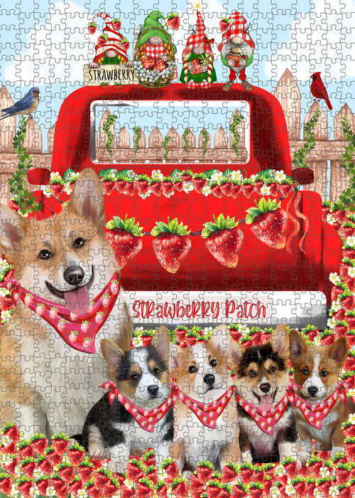 Corgi Jigsaw Puzzle: Explore a Variety of Personalized Designs, Interlocking Puzzles Games for Adult, Custom, Dog Lover's Gifts