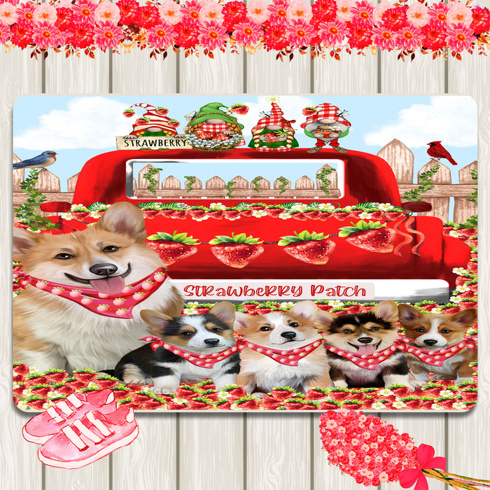 Corgi Area Rug and Runner, Explore a Variety of Designs, Custom, Floor Carpet Rugs for Home, Indoor and Living Room, Personalized, Gift for Dog and Pet Lovers