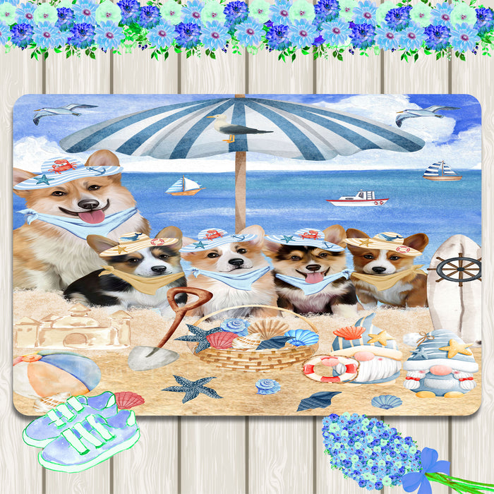 Corgi Area Rug and Runner: Explore a Variety of Custom Designs, Personalized, Floor Carpet Indoor Rugs for Home and Living Room, Gift for Pet and Dog Lovers