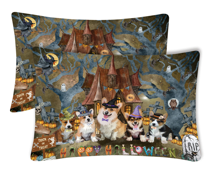 Corgi Pillow Case with a Variety of Designs, Custom, Personalized, Super Soft Pillowcases Set of 2, Dog and Pet Lovers Gifts