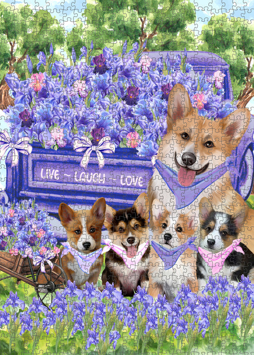 Corgi Jigsaw Puzzle: Interlocking Puzzles Games for Adult, Explore a Variety of Custom Designs, Personalized, Pet and Dog Lovers Gift