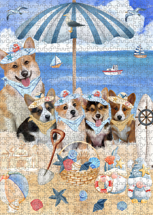Corgi Jigsaw Puzzle: Explore a Variety of Designs, Interlocking Halloween Puzzles for Adult, Custom, Personalized, Pet Gift for Dog Lovers
