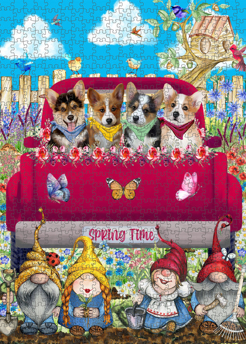 Corgi Jigsaw Puzzle: Explore a Variety of Designs, Interlocking Puzzles Games for Adult, Custom, Personalized, Gift for Dog and Pet Lovers