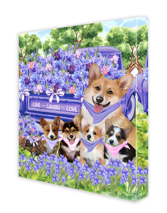 Corgi Canvas: Explore a Variety of Designs, Digital Art Wall Painting, Personalized, Custom, Ready to Hang Room Decoration, Gift for Pet & Dog Lovers