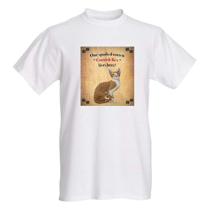 Cornich Rex Spoiled Rotten Cat T-Shirt