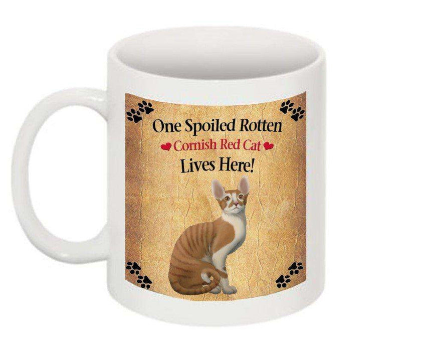 Cornish Red Spoiled Rotten Cat Mug