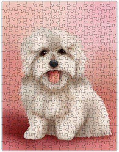 Coton De Tulear Dog Puzzle with Photo Tin