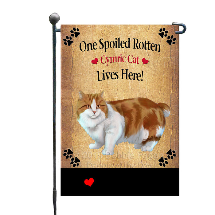 Personalized Spoiled Rotten Cymric Orange And White Cat GFLG-DOTD-A63185