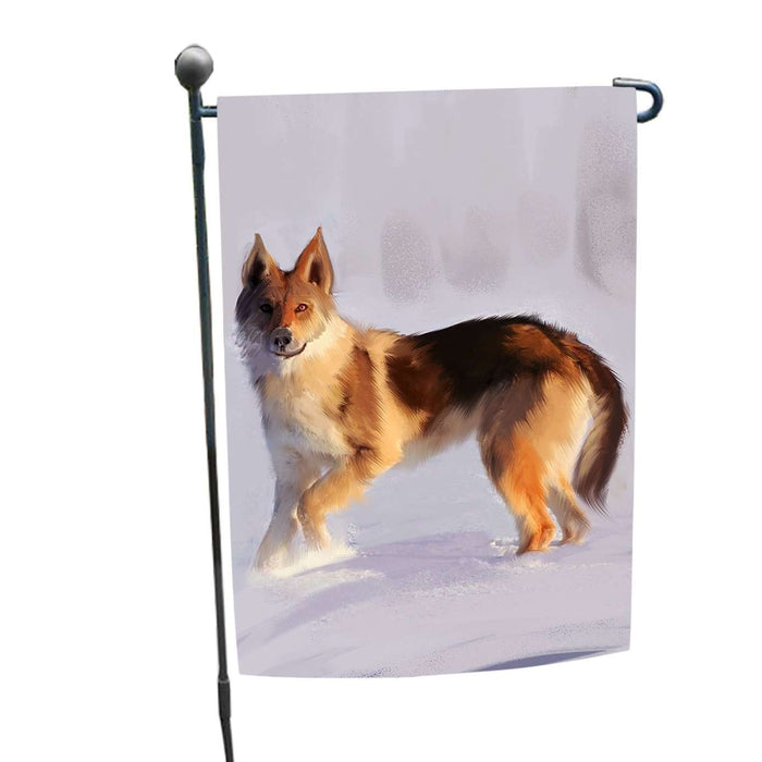 Czechoslovakian Wolfdog Dog Garden Flag