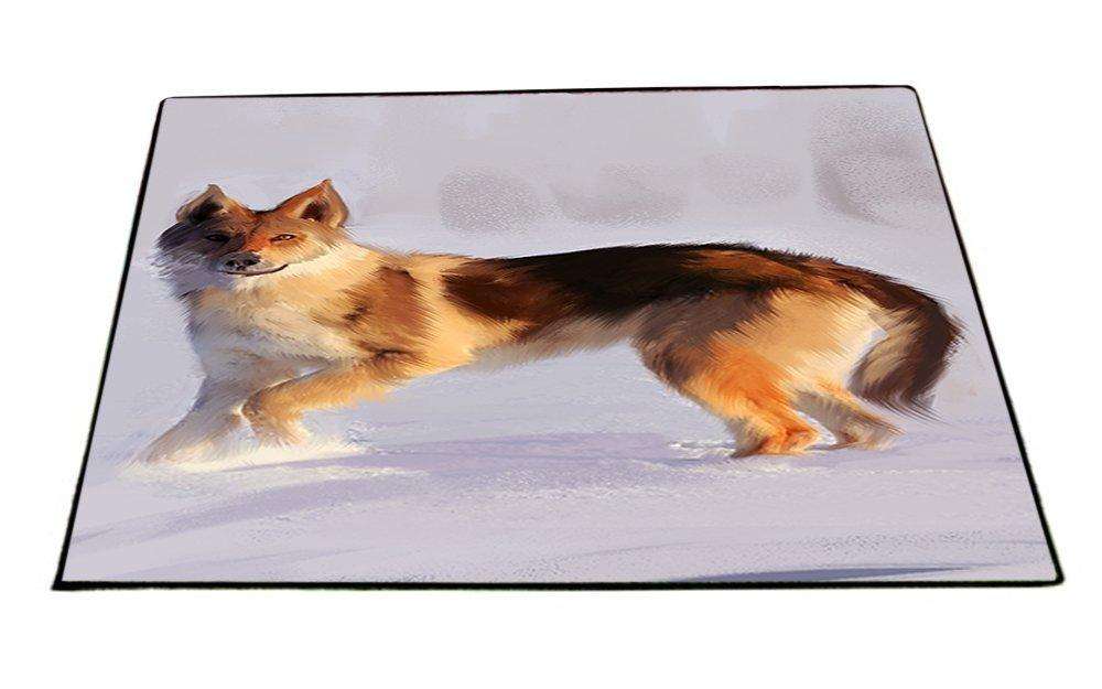 Czechoslovakian Wolfdog Dog Indoor/Outdoor Floormat D179