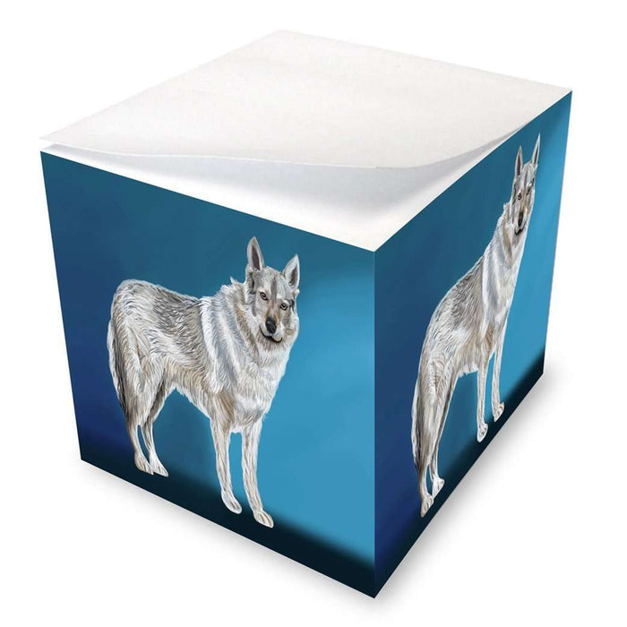Czechoslovakian Wolfdog Dog Note Cube
