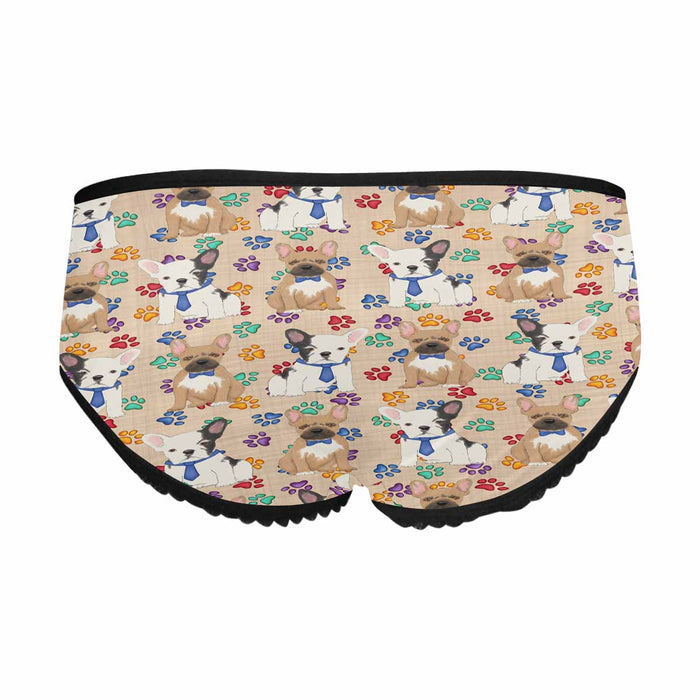 French Bulldog Dogs Blue  Women&#039;s All Over Print Classic Briefs