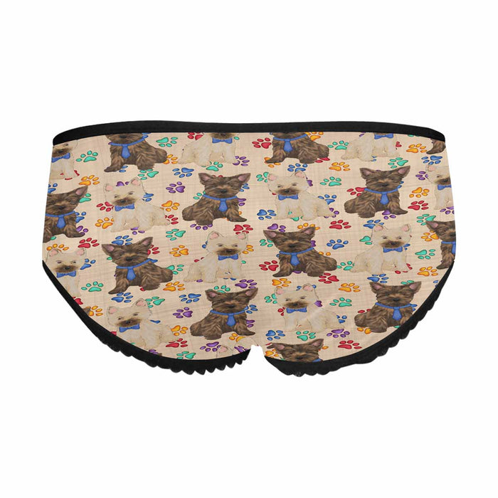 Cairn Terrier Dogs Blue  Women&#039;s All Over Print Classic Briefs