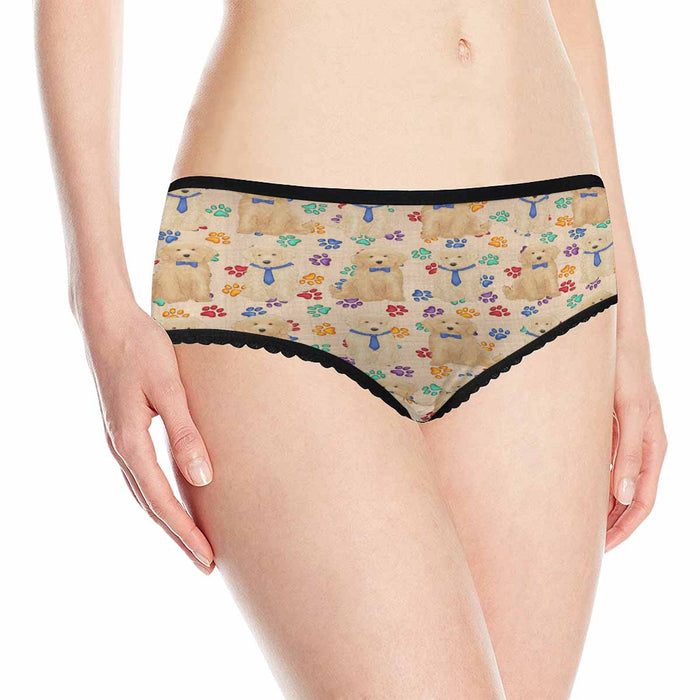 Goldendoodle Dogs Blue  Women&#039;s All Over Print Classic Briefs