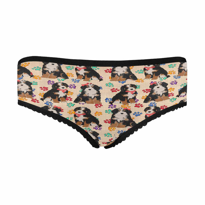 Bernedoodle Dogs Red  Women&#039;s All Over Print Classic Briefs