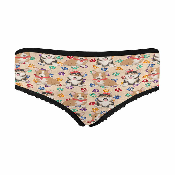 Corgi Dogs Red  Women&#039;s All Over Print Classic Briefs