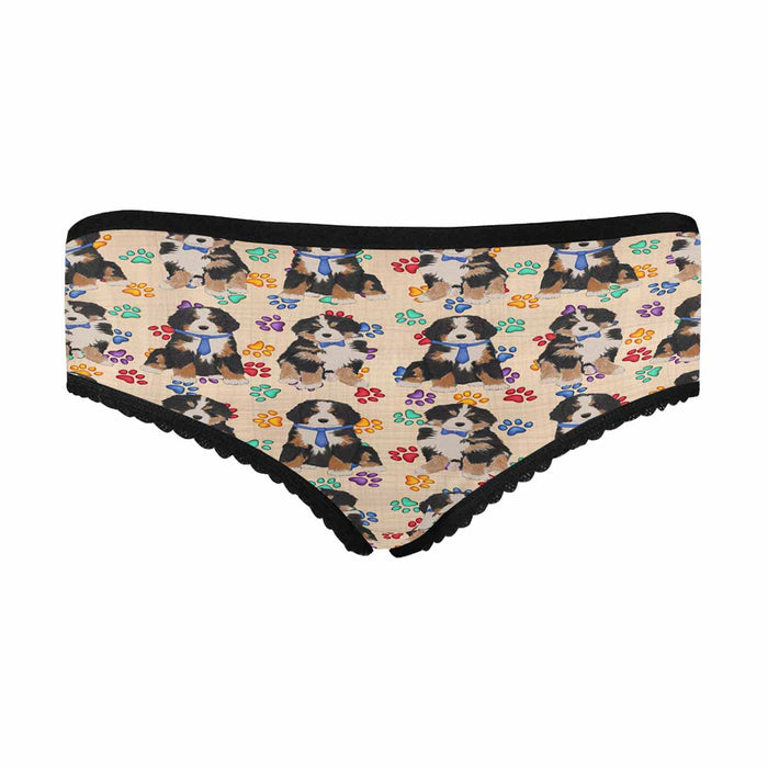 Bernese Mountain Dogs Blue  Women&#039;s All Over Print Classic Briefs